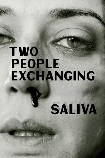 Two People Exchanging Saliva