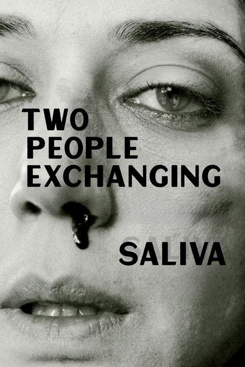 Two People Exchanging Saliva
