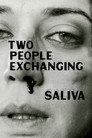 Two People Exchanging Saliva