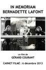 In Memoriam Bernadette Lafont