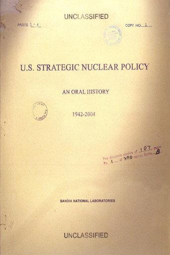 U.S. Strategic Nuclear Policy